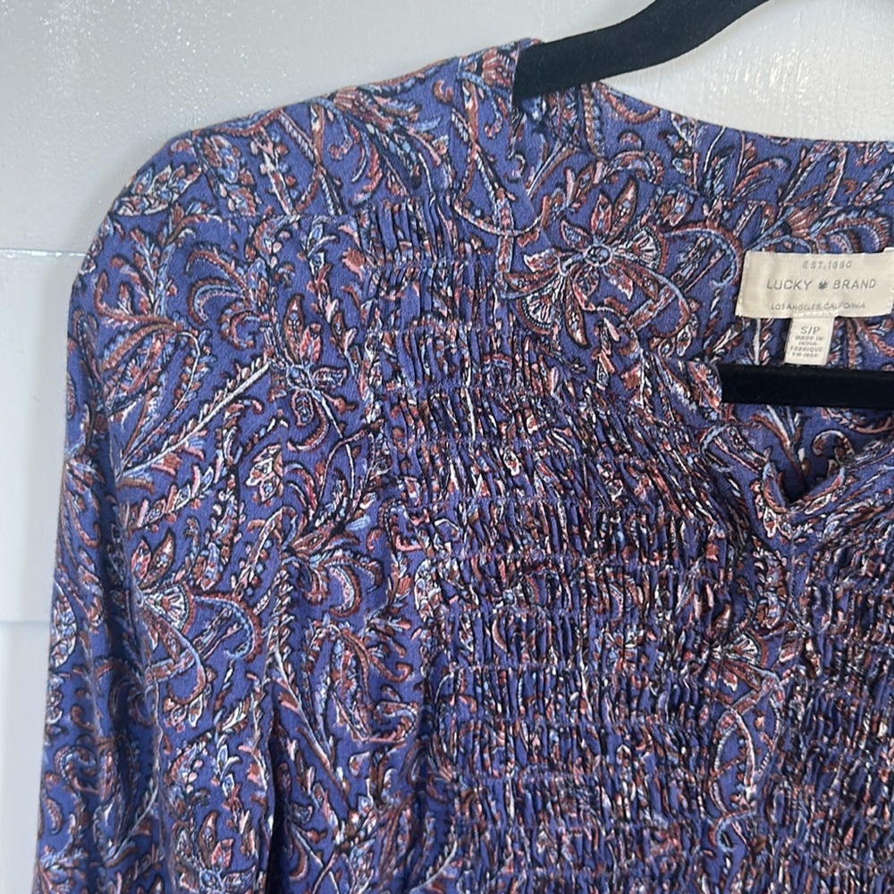 Lucky Brand Long Sleeve Top - Picture 10 of 15